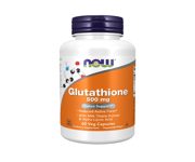 NOW Foods Glutathione 500mg With Milk Thistle Extract &amp; Alpha Lipoic Acid Free Radical Neutralizer 60 Veg Capsules