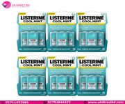Listerine Cool Mint Pocket Breath Strips 72 Count (Pack of 6)