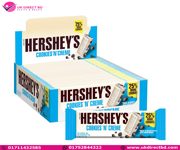 Hershey’s Cookies ‘n’ Crème White Chocolate Flavour with Cookie Pieces Pack of 24 x 40g