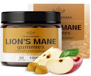 HERBAMAMA Lion’s Mane Gummies 1000mg 60 Gummies