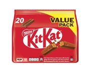 KitKat 2 Finger Value Pack Of 20 PC’S X 17G 340g