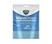 Vicks Vapodrops Blue Cooling Peppermint Lozenges 24