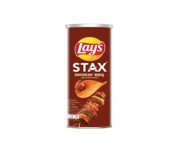 Lays Stax Smokin BBQ 100gm