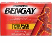 Bengay Ultra Strength Pain Relieving Cream 4-ounce (2 Tubes) 226g