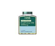 Holland &amp; Barrett Pure Cod Liver Oil 1000mg 240 Capsules