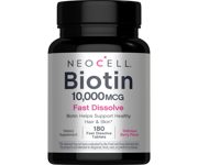 NeoCell Biotin Fast Dissolve 10000mcg 180 Tablets