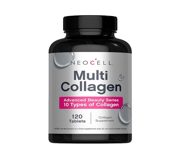 NeoCell Multi Collagen Advanced Beauty Series 10 Types of Collagen 120 Tablets