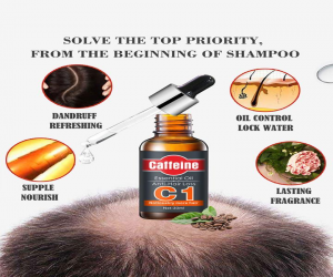 Caffeine C1 Anti Hair Loss Essential Oil For Man & Woman - 30 ml - Price in Bangladesh