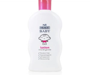 3X Nuage Hypoallergenic Baby Lotion - Paraben-Free Moisturizer for Kids & Children (300ml)