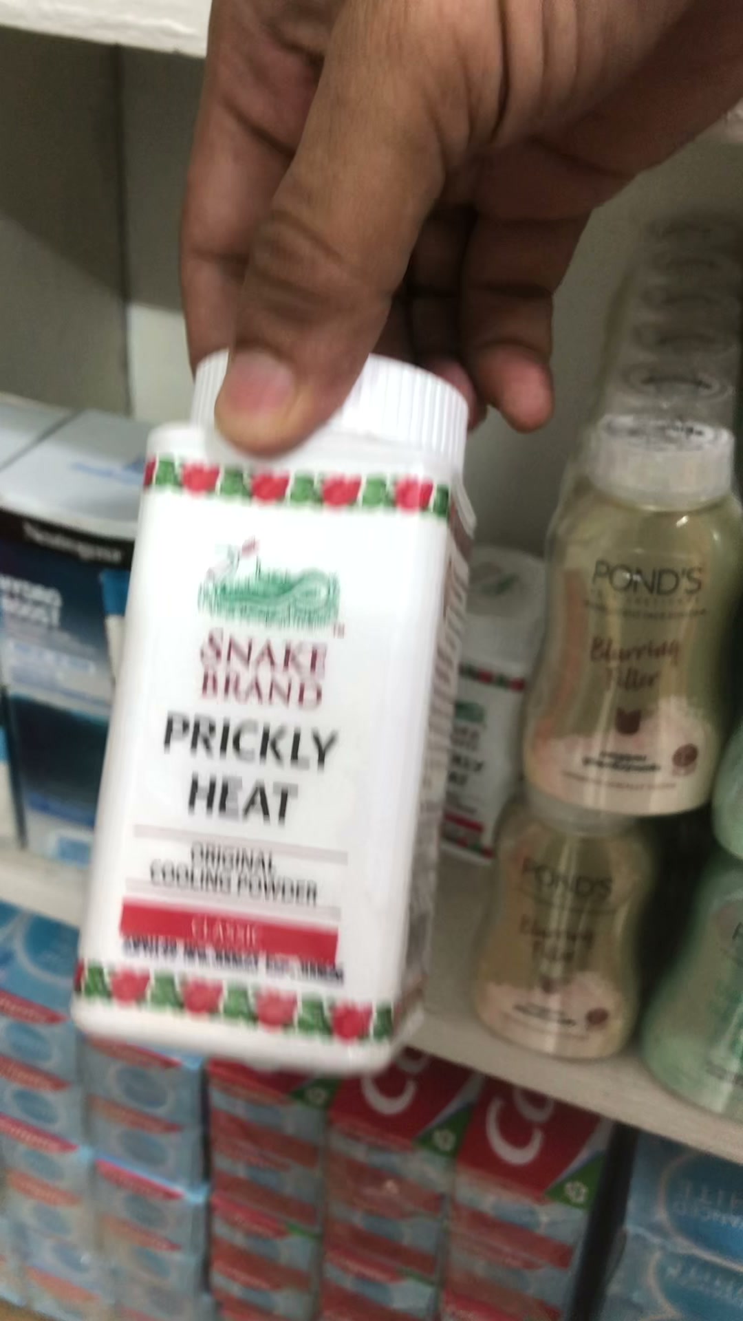 Snake Brand Prickly Heat Cooling Powder 50g