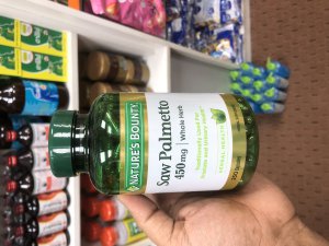 Nature's Bounty Saw Palmetto 450mg 250 Softgels