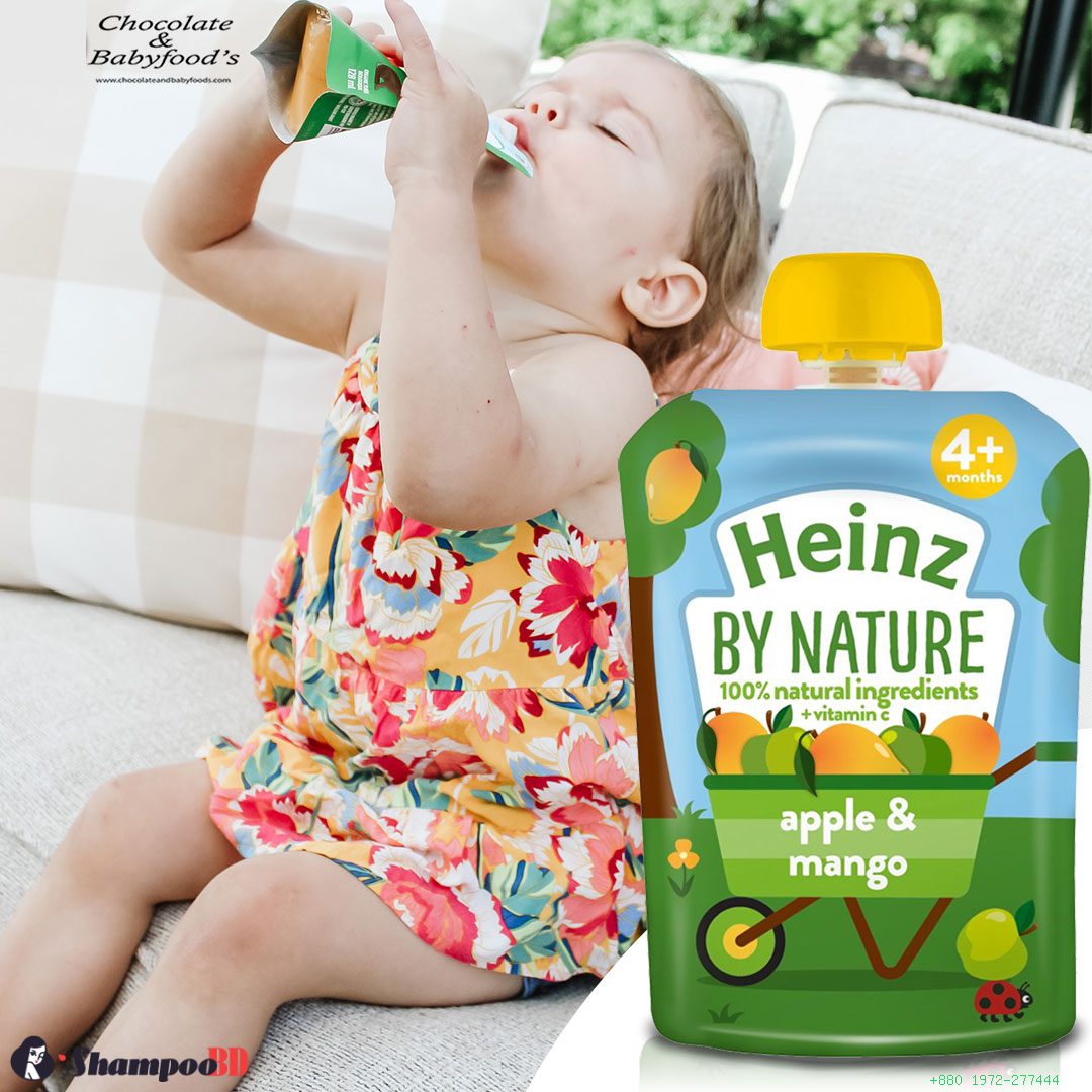 Heinz By Nature Apple & Mango Puree (4 - 36 months) 100G