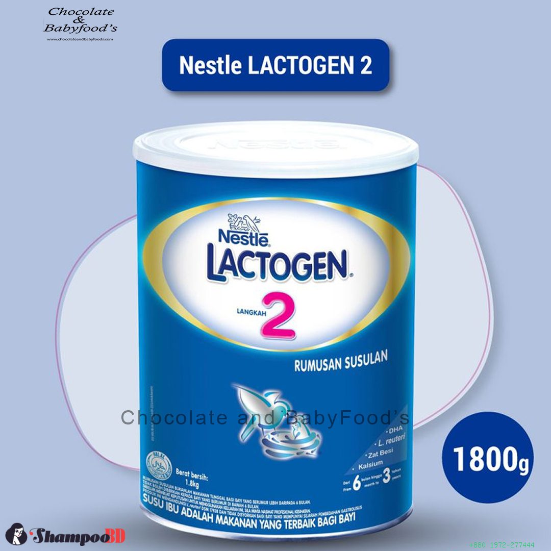 Nestle Lactogen 2 (6-12 Months) 1800G: Nutritious Formula for Baby's Development