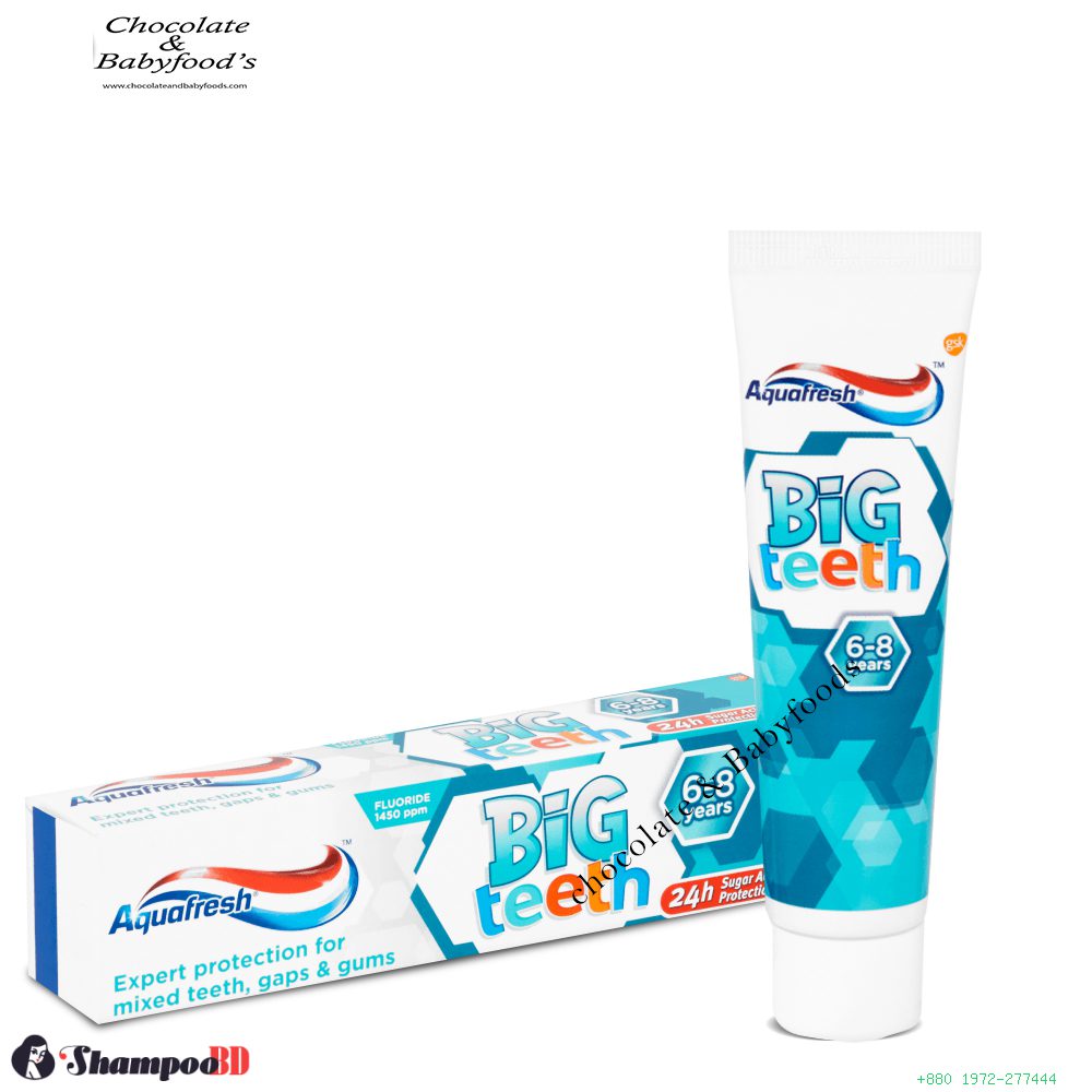 Aquafresh Big Teeth Toothpaste (6-8 years)