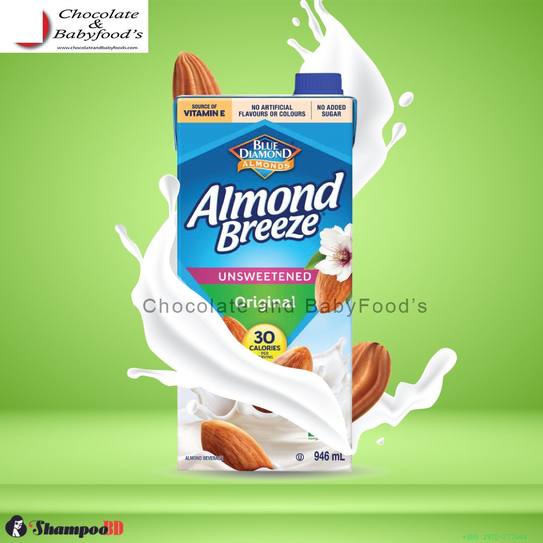 Blue Diamond Original Breeze Unsweetened Original Milk 946ml