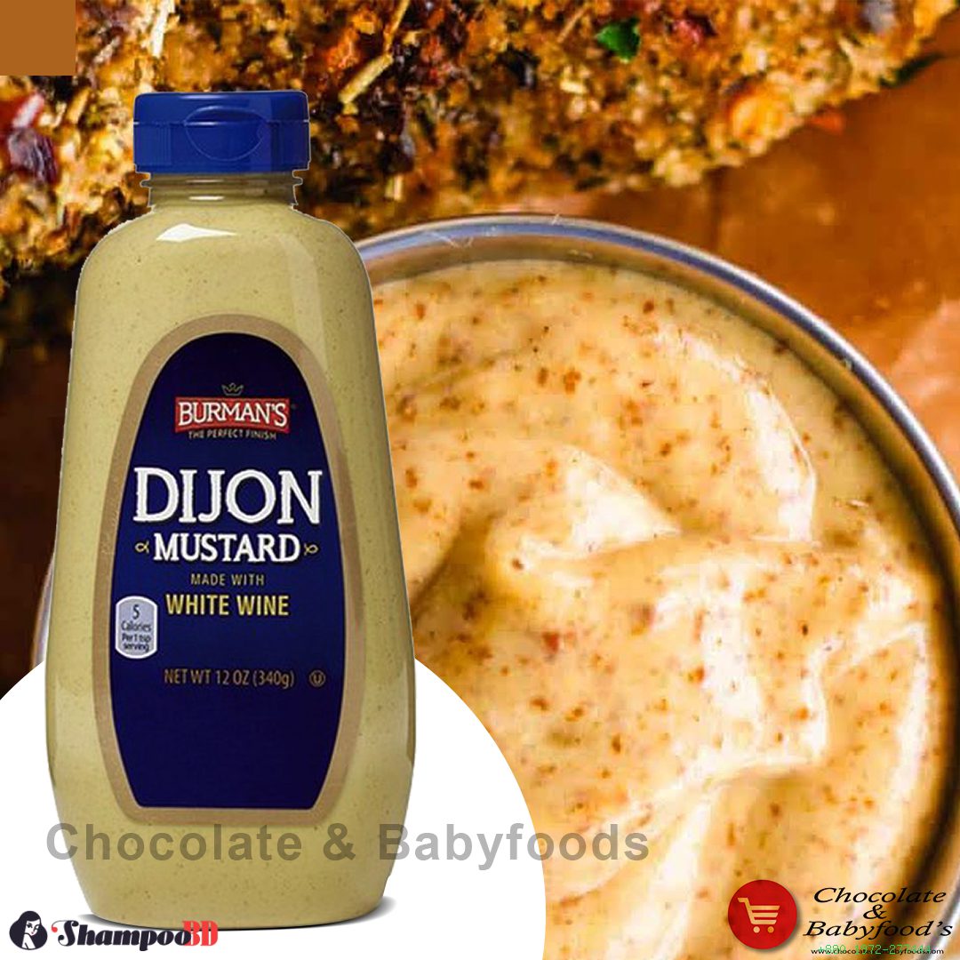 Burman's Dijon Mustard 340G