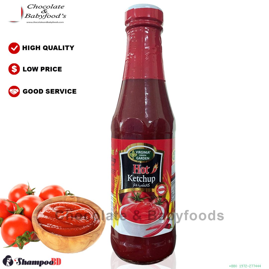Virginia Green Garden Hot Ketchup 340G