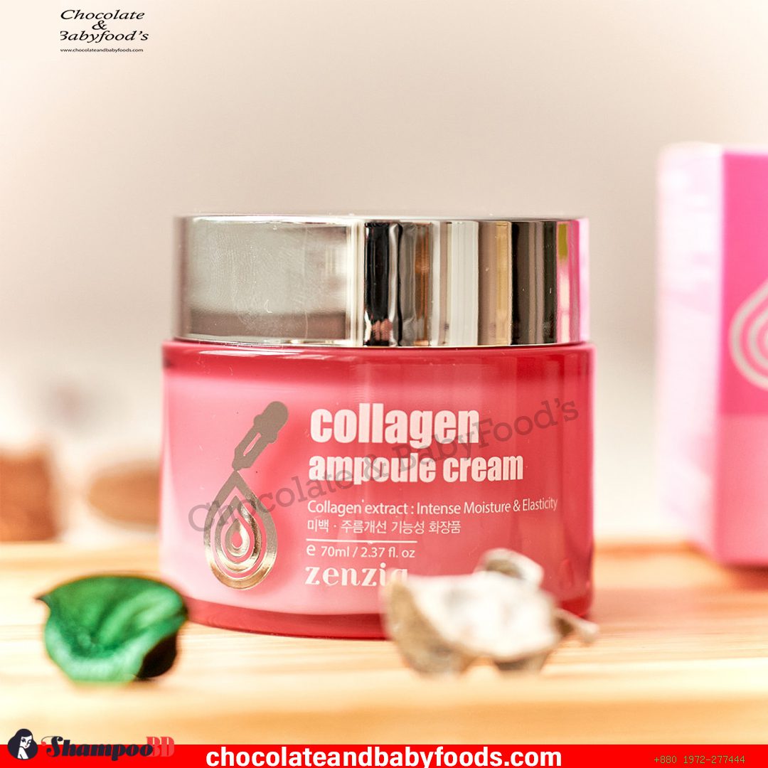 Zenzia Collagen Ampoule Cream 70ml - Enhance Your Skin's Youthful Glow