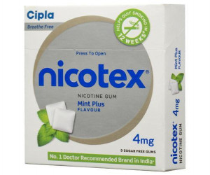 Best Nicotex Anti Nicotine Chewing Gum Mint - 4gm - Price in Bangladesh