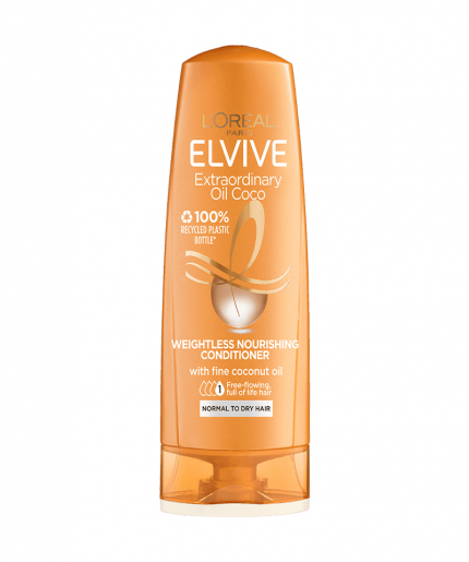 L'Oreal Extraordinary Oil Coconut Conditioner 400ml - Nourish and Hydrate Your Hair with Coconut Goodness