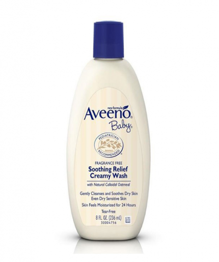 Aveeno Baby Soothing Relief Creamy Wash 236ml