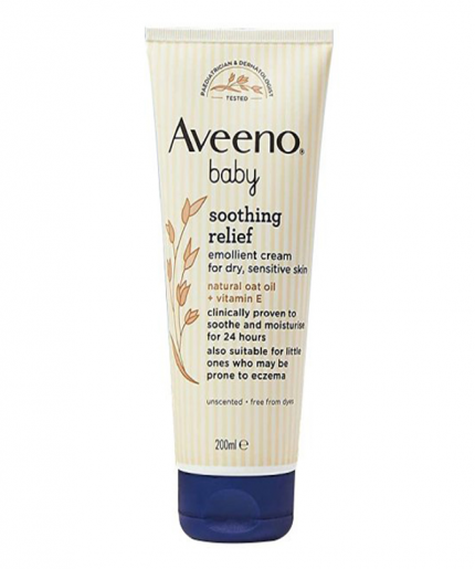 Aveeno Baby Soothing Relief Emollient Cream 200ml