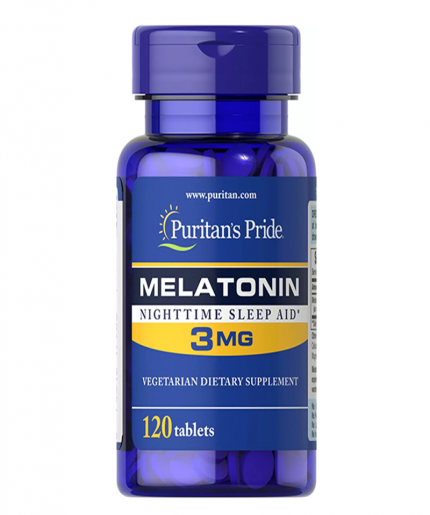 Puritan’s Pride Melatonin 3mg 120 Tablets