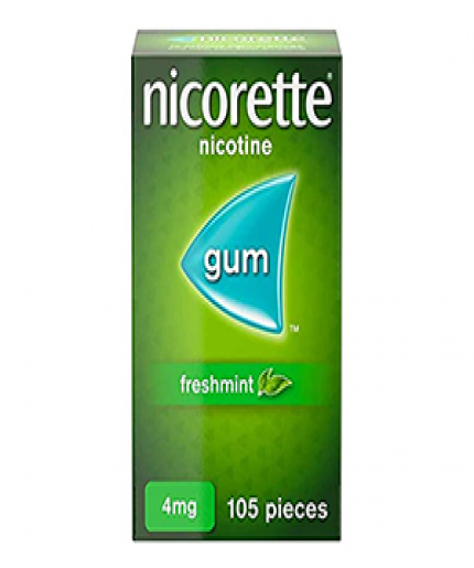 Nicorette Fresh mint Chewing Gum 4 mg