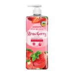 Watsons Strawberry Cream Body Wash 1000ml: Nourish Your Skin with a Sweet Twist