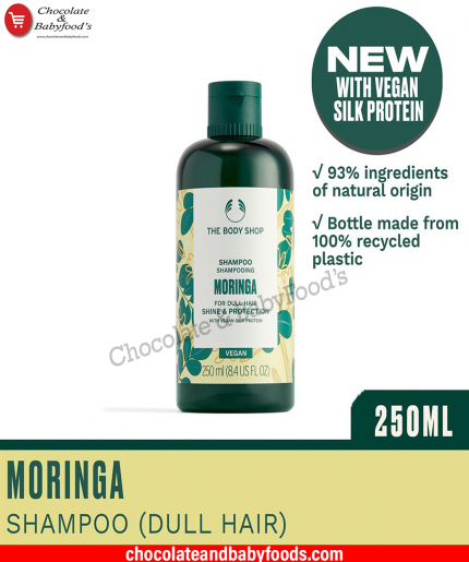 The Body Shop Moringa Shampoo 250ml: Nourish and Revitalize Your Hair with Nature's Goodness
