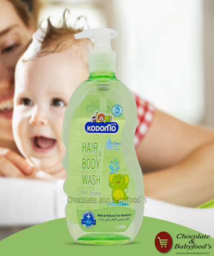 Kodomo Hair & Body Wash Mild Original 400ml