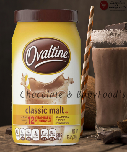 Ovaltine Classic Malt Mix 340G