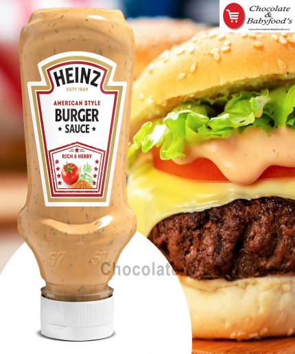 Heinz American style Burger sauce Rich & Herby 230G