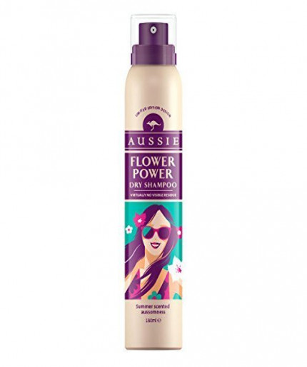 Aussie Flower Power Dry Shampoo 180ml
