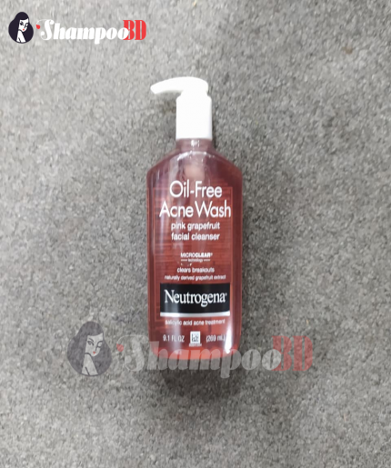 Neutrogena Oil Free Acne Wash Pink Grape Fruit Facial Cleanser