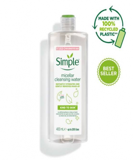 Simple Micellar Cleansing Water 400ml