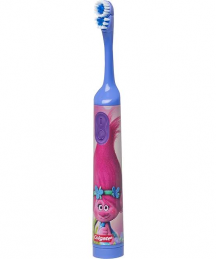 Colgate Troll Electric Toothbrush (Blue) From 3+ Years