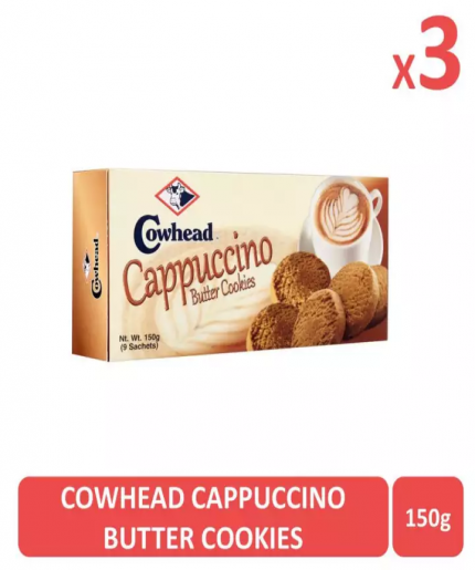 Cowhead Cappuccino Butter Cookies 150G