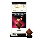 Lindt Excellence Cranberry, Almonds & Hazelnut Dark 100g