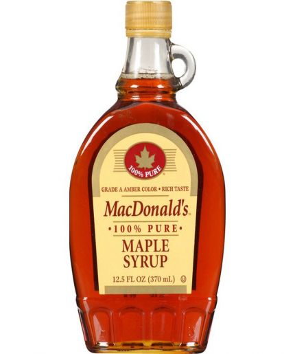 MACDONALD’S 100% PURE MAPLE SYRUP – 370 ML