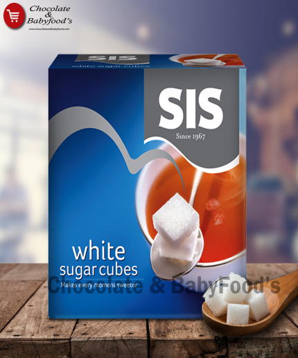Sis White Sugar Cubes 454g
