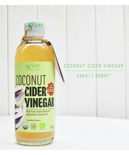Agrilife Organic Coconut Cider Vinegar 240ml