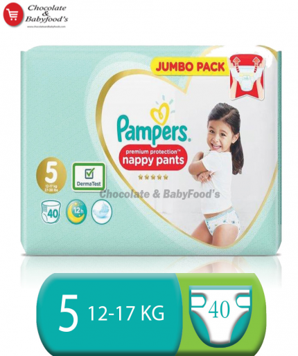 Pampers Premium Protection Nappy Pants Size 5