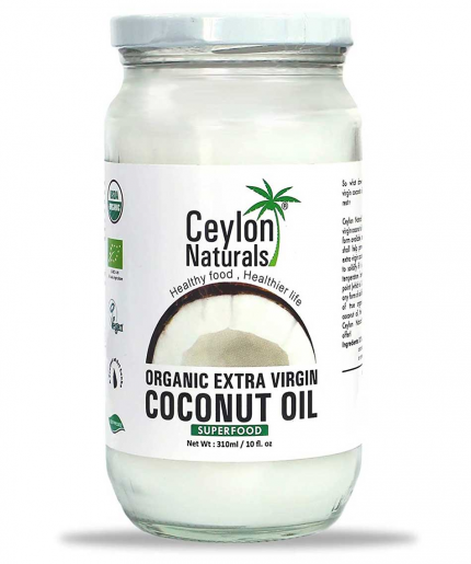 Ceylon Naturals Organic Extra Virgin Coconut Oil 300ml