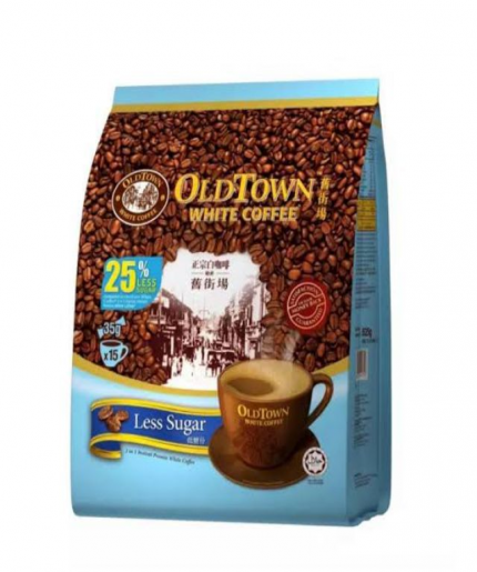 Old Town white coffee Less Sugar 525gm