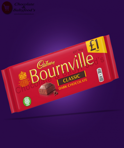 Cadbury Bournville Classic Dark Chocolate 100gm
