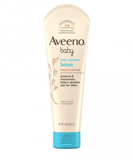 Aveeno Baby Daily Moisture Lotion with Natural Oatmeal 227g