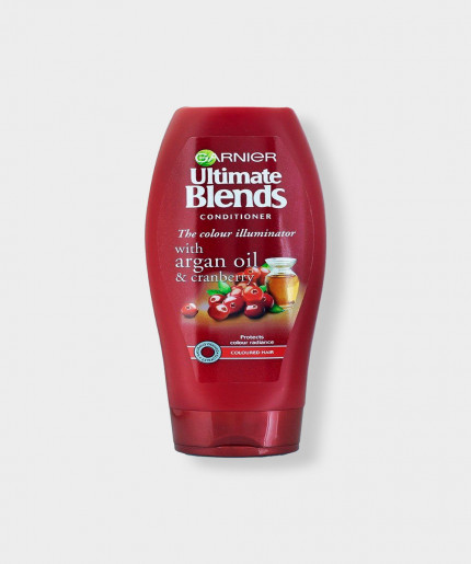 Garnier Ultimate Blends Conditioner Colour Illuminator With Moroccan Argan Oil & Cranberry Oil 360 ml