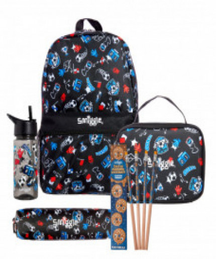 Giggle By Smiggle And Scented Pencils Gift Bundle - Black