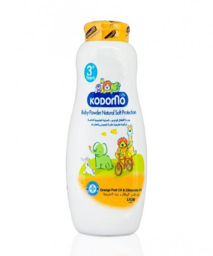 Kodomo Baby Powder Natural Soft Protection Age 3+ 200g